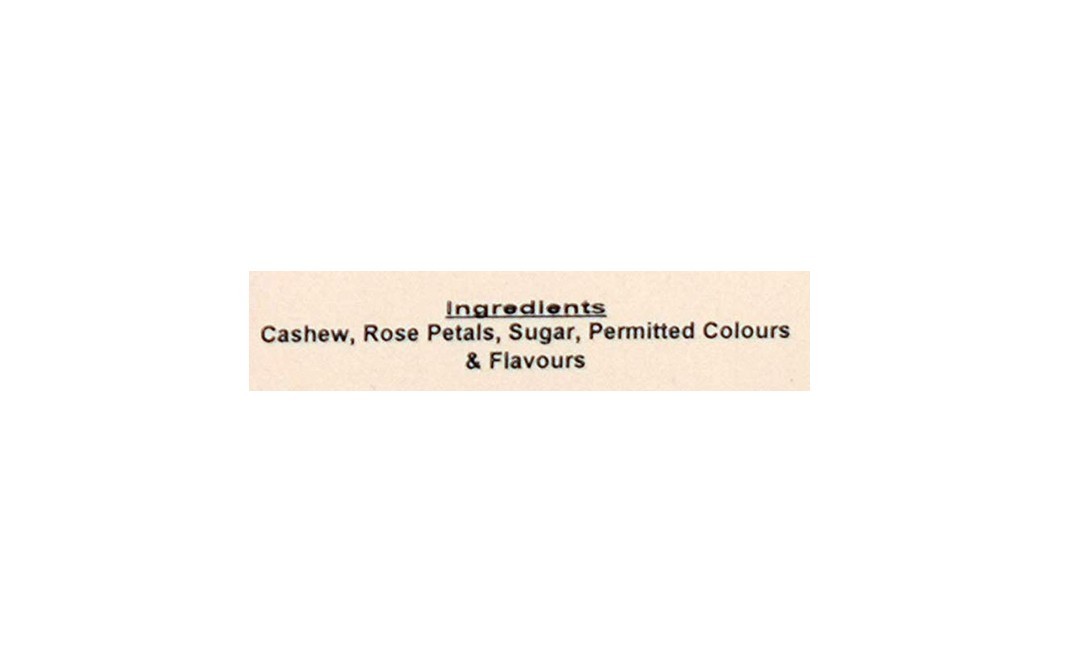 Navjeevan Rose Petal Kaju    Pack  250 grams